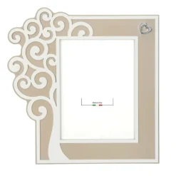 Soprammobili Moderni-Bongelli Preziosi Portafoto 18x24 cornice da tavolo nocciola