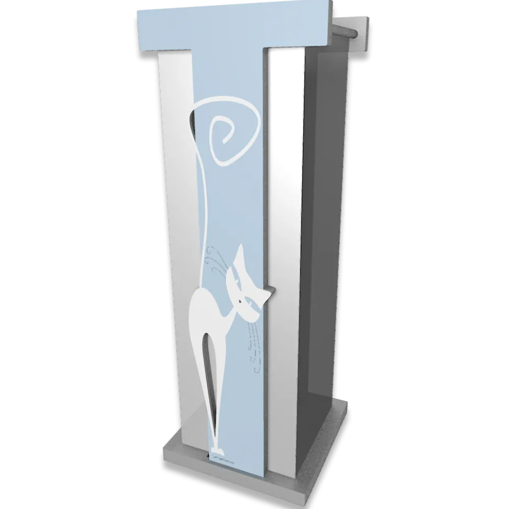 Mobili Ingresso Moderni-Selezionato da Mazzolaluce Portaombrelli moderno gatto legno bianco design