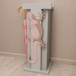 Mobili Ingresso Moderni-Selezionato da Mazzolaluce Portaombrelli moderno geko rosa antico