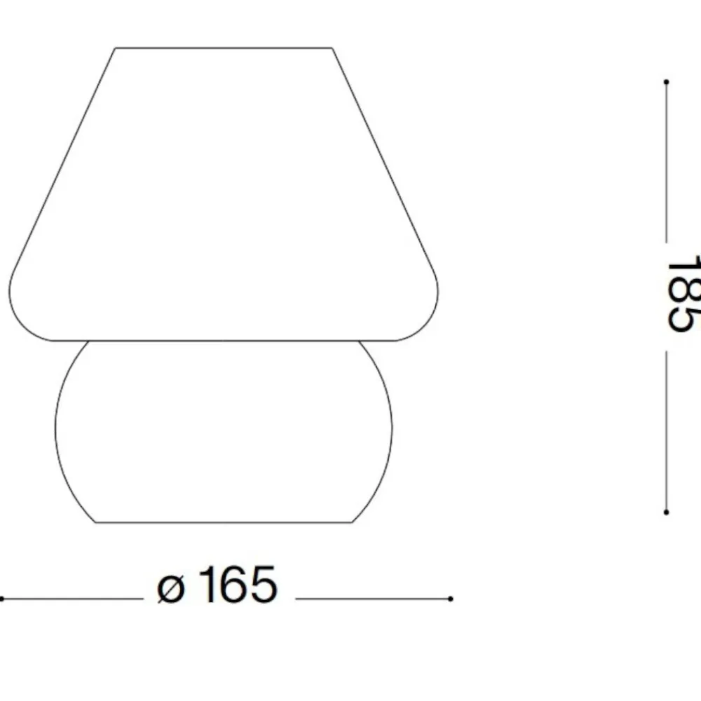 Abat Jour-Ideal Lux Prato tl1 small abat-jour moderna
