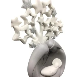 Presepi Di Natale-Bongelli Preziosi Presepe albero di natale grigio h30 moderno statuina