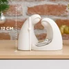 Presepi Di Natale-Bongelli Preziosi Presepe bianco h12 statuetta di natale