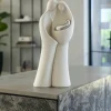 Soprammobili Moderni-Bongelli Preziosi Presepe bianco h26 statuina natività moderna