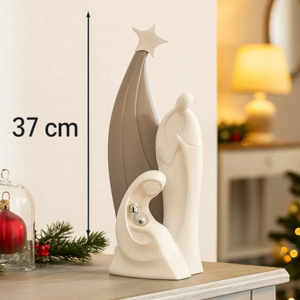 Presepi Di Natale-Bongelli Preziosi Presepe di natale natività tortora h37 statuina