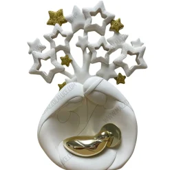 Presepi Di Natale-Bongelli Preziosi Presepe di natale oro h12 statuina nativita