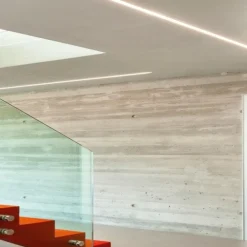 Strisce Led-Selezionato da Mazzolaluce Profilo alluminio 2mt bianco da incasso per strip led max 20mm