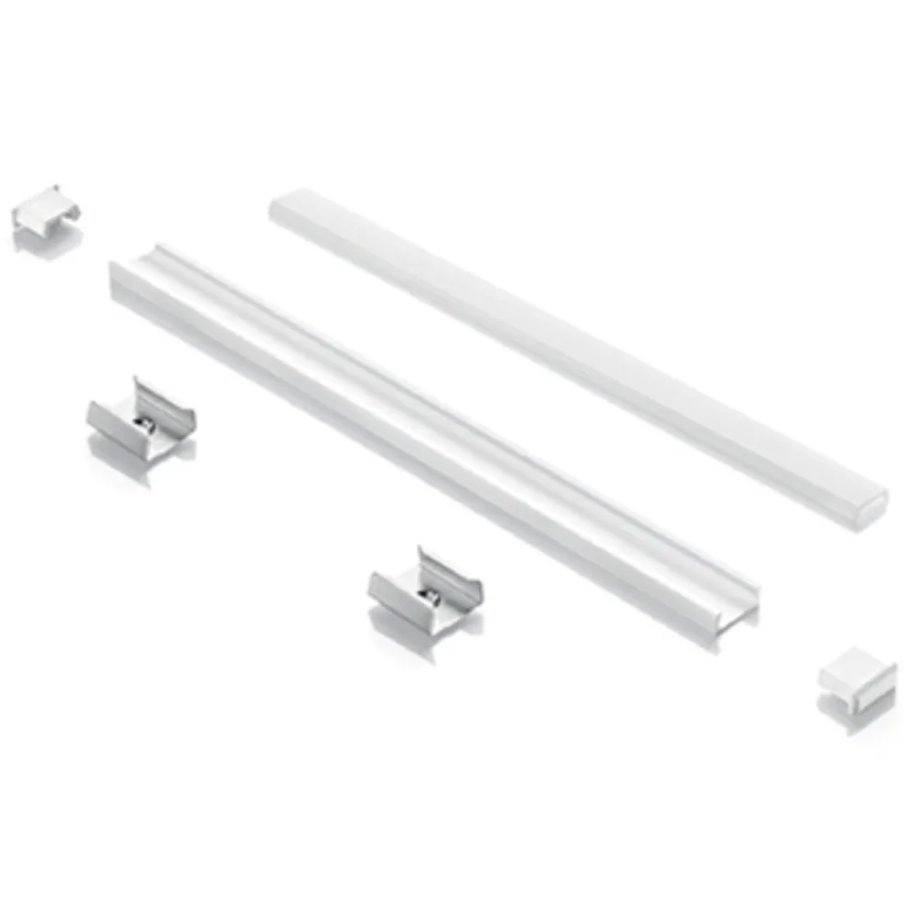 Strisce Led-Ideal Lux Profilo alto bianco 3mt per strisce led max 11mm