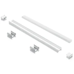 Strisce Led-Ideal Lux Profilo alto bianco 3mt per strisce led max 6mm