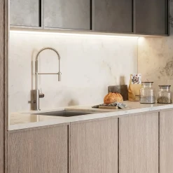 Strisce Led-Ideal Lux Profilo angolare 2mt per strisce led da sottopensile per strip 8mm