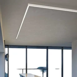 Strisce Led-Gea Luce Profilo bianco 2mt plafone rabat per max strip led 30mm