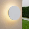 Applique Da Esterno-Ideal Lux Punto ap d30 applique per esterno bianco led 16w 3000k