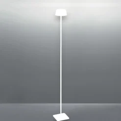Lampade Da Esterno Giardino-Ideal Lux Pure pt piantana da esterno led bianca