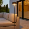 Lampade Da Esterno Giardino-Ideal Lux Pure pt piantana per esterno nera portatile