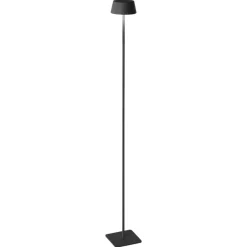 Lampade Da Esterno Giardino-Ideal Lux Pure pt piantana per esterno nera portatile