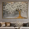 Quadri Moderni-Selezionato da Mazzolaluce Quadro albero decorato 120x80 cornice oro decoro resina lucido