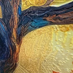 Quadri Moderni-Selezionato da Mazzolaluce Quadro albero della vita multicolor 77x143 cm stampa con decoro a rilievo