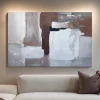 Quadri Moderni-Selezionato da Mazzolaluce Quadro astratto moderno materico 100x150 cm dipinto materico a rilievo
