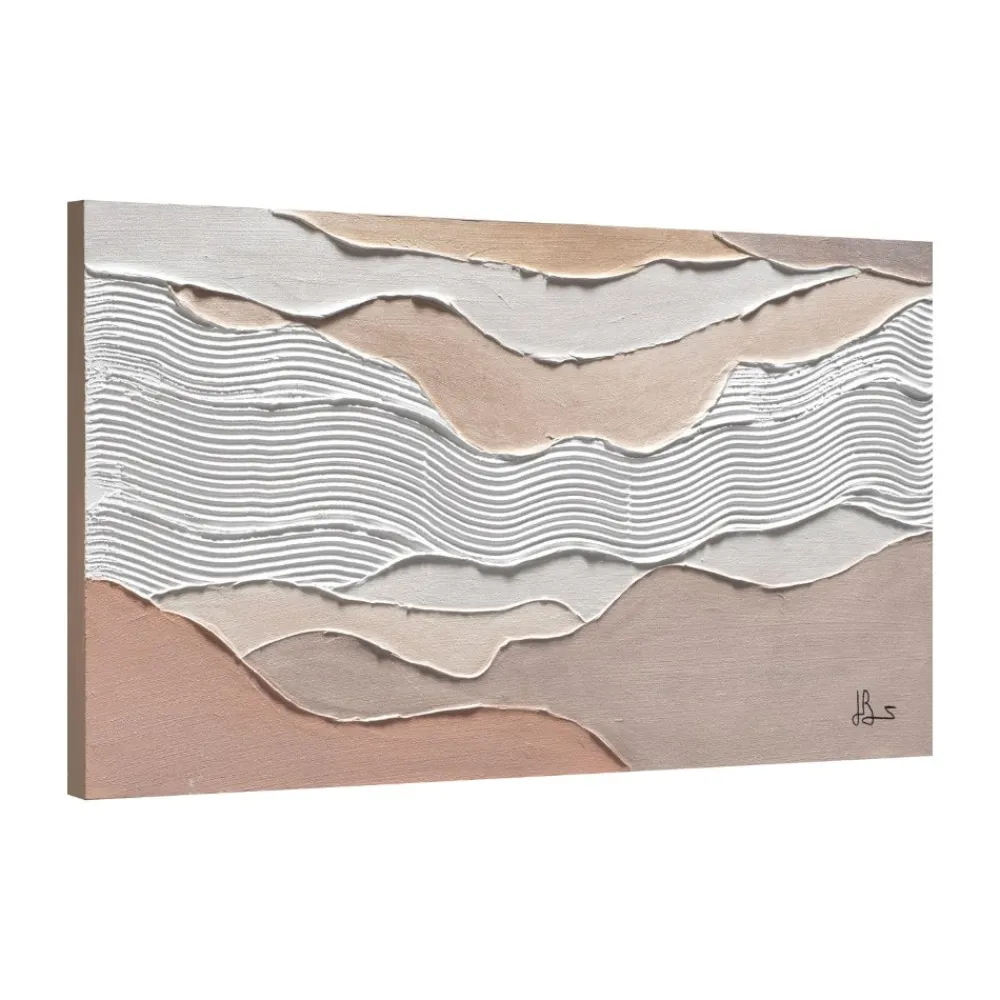Quadri Moderni-Selezionato da Mazzolaluce Quadro astratto onde del mondo 60x120 moderno
