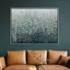 Quadri Moderni-Selezionato da Mazzolaluce Quadro astratto 90x120 cm foresta pittura in rilievo cornice legno