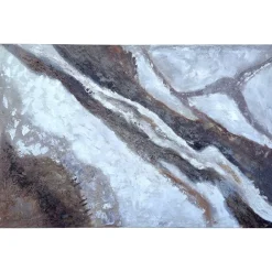 Quadri Moderni-Selezionato da Mazzolaluce Quadro astratto 100x150 cm segni nella pietra dipinto moderno materico