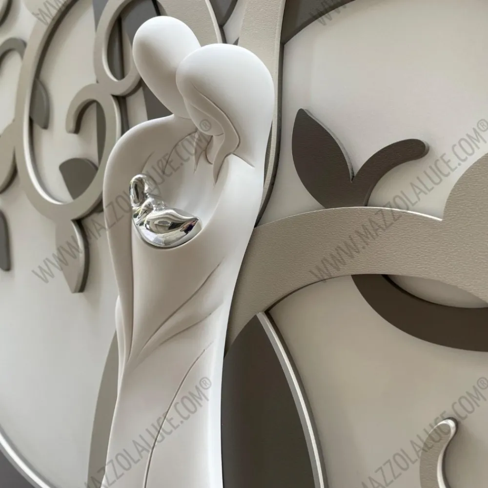 Capezzali-Bongelli Preziosi Quadro capezzale 80x43 sacra famiglia nocciola
