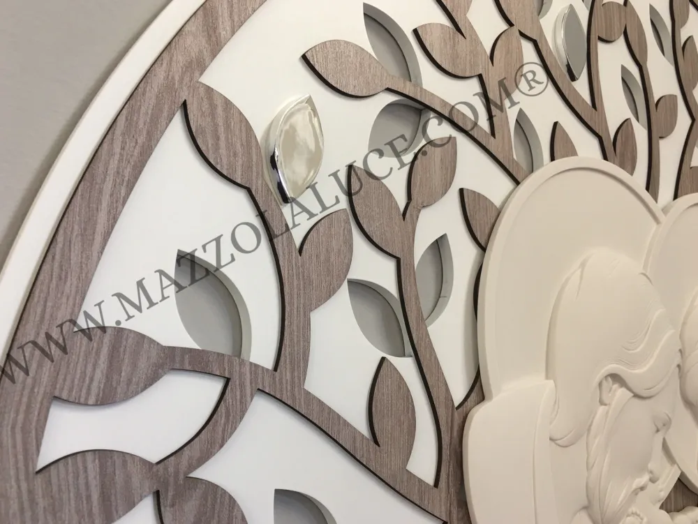 Capezzali-Bongelli Preziosi Quadro capezzale rovere sacra famiglia 90x65 capoletto