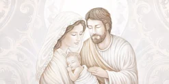 Capezzali-Selezionato da Mazzolaluce Quadro capoletto sacra famiglia 120x70 capezzale