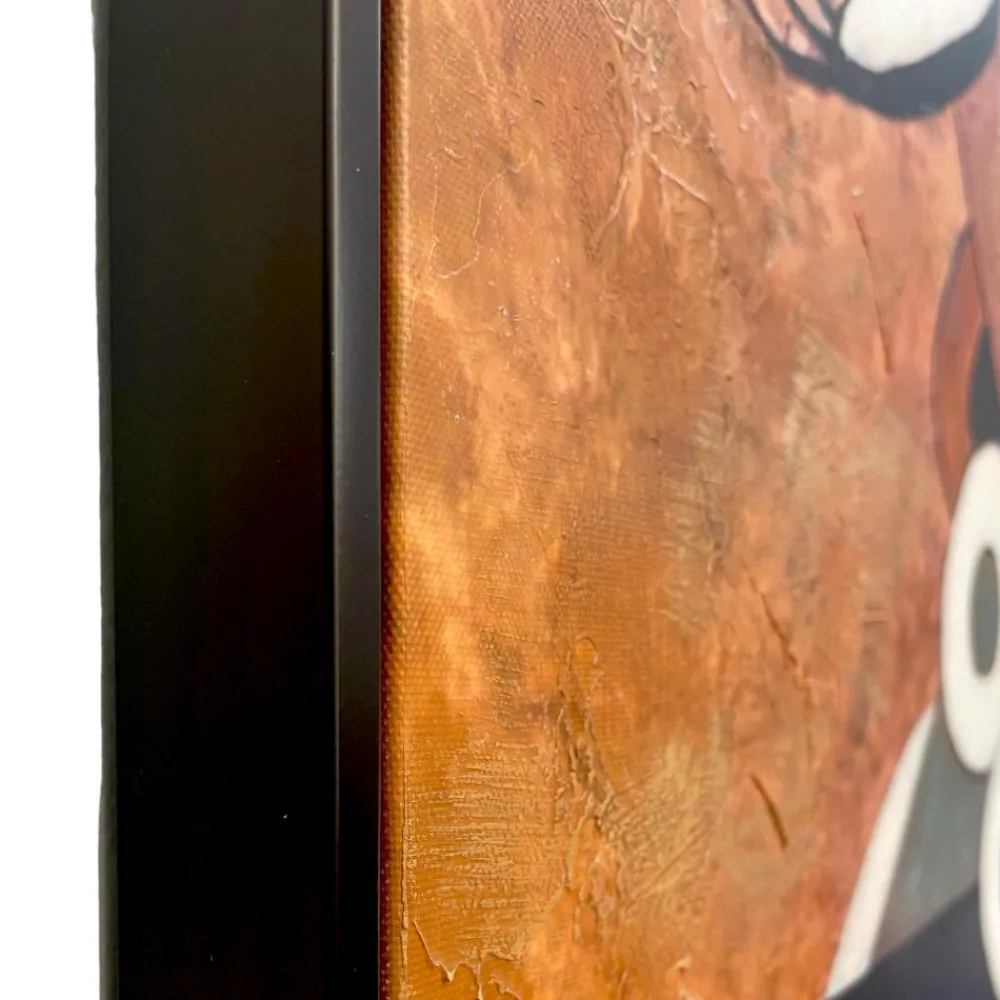 Quadri Moderni-Selezionato da Mazzolaluce Quadro coppia astratta 100x100 per soggiorno moderno