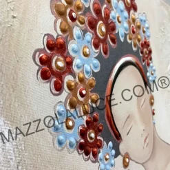 Quadri Moderni-Selezionato da Mazzolaluce Quadro moderno dama 120x70 tela decorata