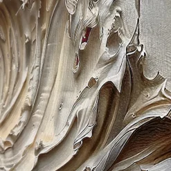 Quadri Moderni-Selezionato da Mazzolaluce Quadro moderno stampa su tela onde beige 77x143