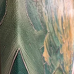 Quadri Moderni-Selezionato da Mazzolaluce Quadro moderno vortice multicolor 77x143 stampa con decoro a rilievo