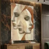 Quadri Moderni-Selezionato da Mazzolaluce Quadro moderno 60x90 la forza del silenzio tela decorata
