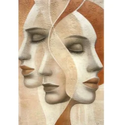 Quadri Moderni-Selezionato da Mazzolaluce Quadro moderno 60x90 la forza del silenzio tela decorata