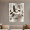 Quadri Moderni-Selezionato da Mazzolaluce Quadro moderno 50x70 verticale geometrie astratte