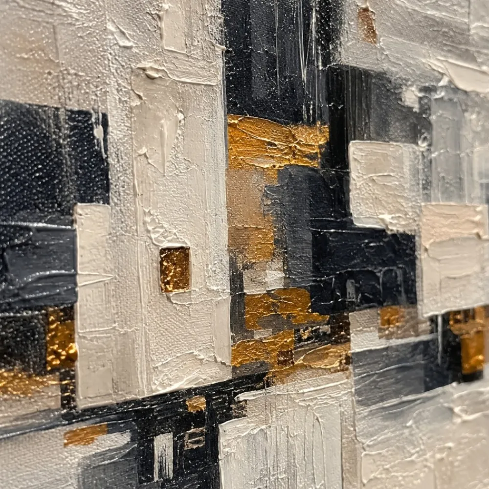 Quadri Moderni-Selezionato da Mazzolaluce Quadro moderno 50x70 verticale geometrie astratte