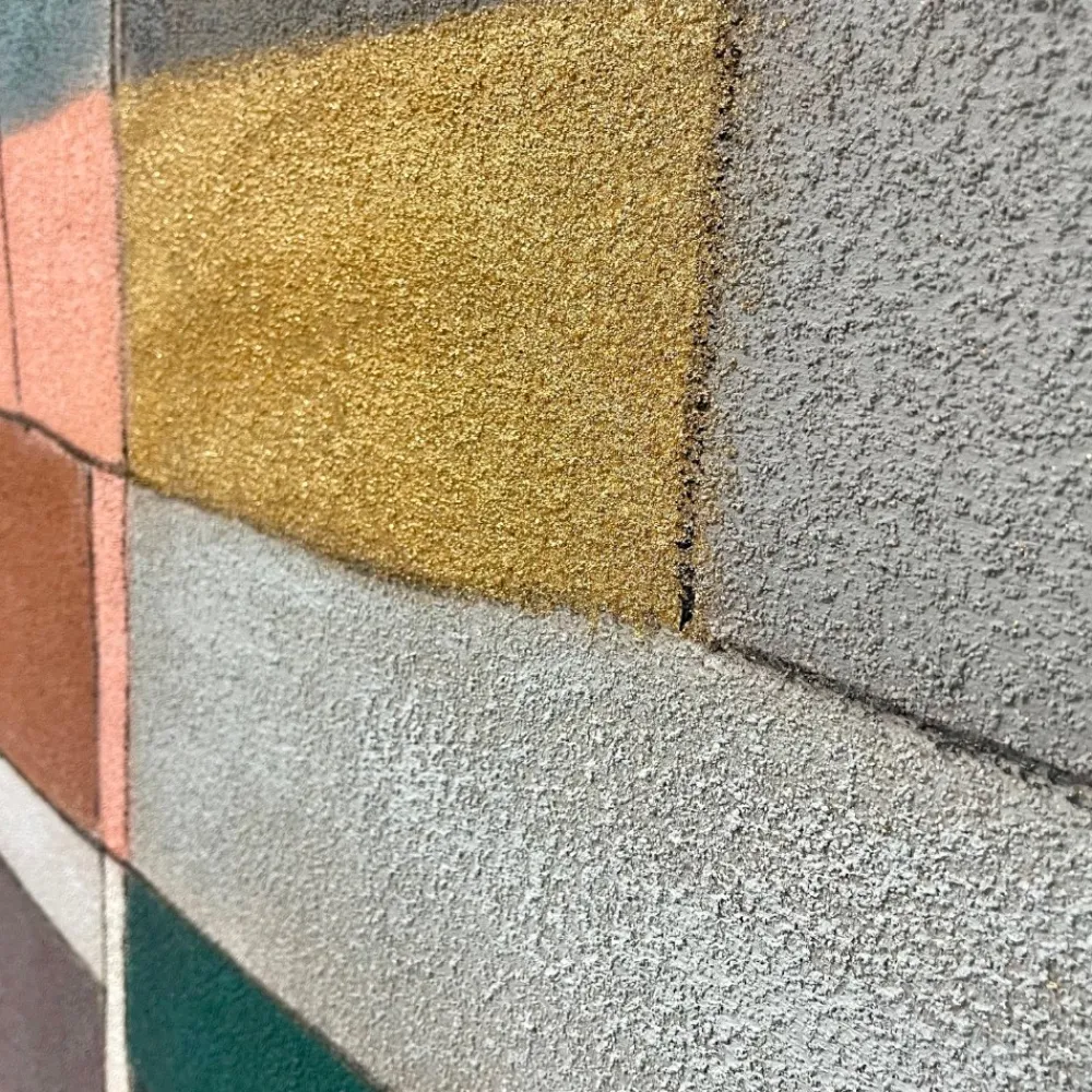 Quadri Moderni-Selezionato da Mazzolaluce Quadro mosaico moderno dipinto 120x160 cm applicazioni in oro