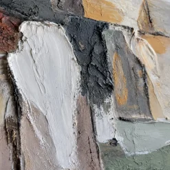 Quadri Moderni-Selezionato da Mazzolaluce Quadro orizzonte astratto 80x120 cm dipinto moderno materico a rilievo