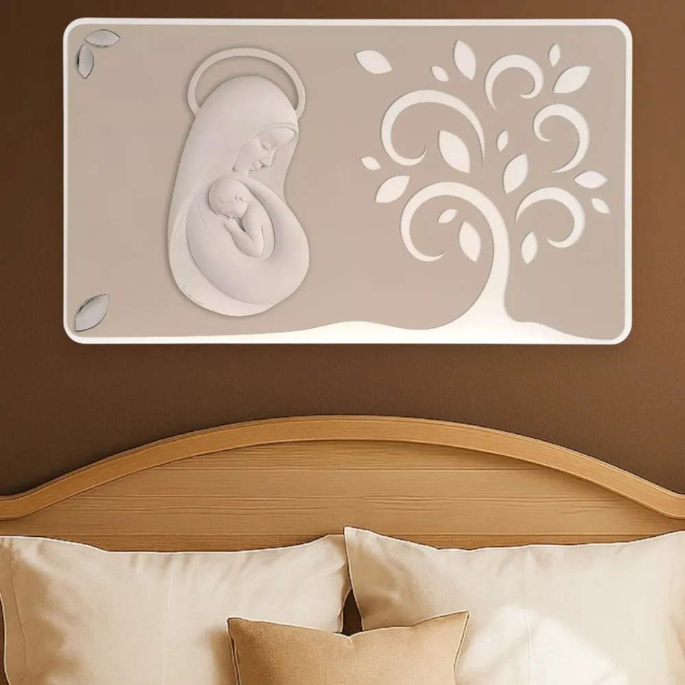 Capezzali-Bongelli Preziosi Quadro per camera da letto capezzale 105x60 nocciola