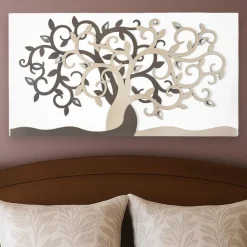 Capezzali-Bongelli Preziosi Quadro per camera da letto moderna nocciola 80x43