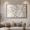 Quadri Moderni-Bongelli Preziosi Quadro per soggiorno moderno 70x48 rovere