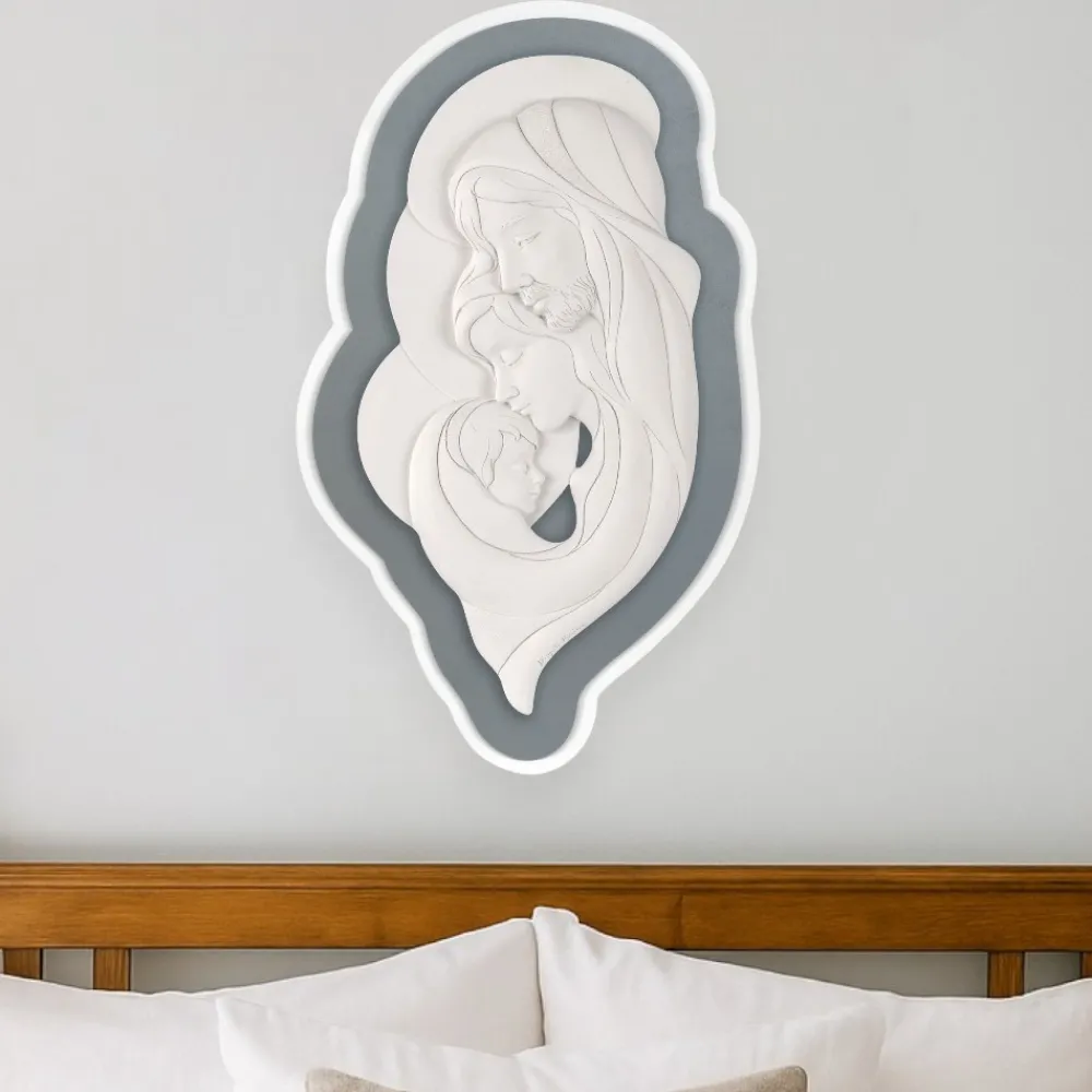 Capezzali-Bongelli Preziosi Quadro sacra famiglia capezzale moderno grigio
