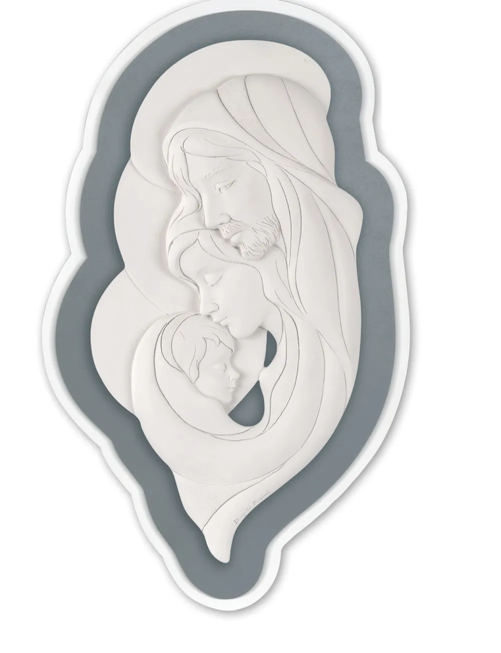 Capezzali-Bongelli Preziosi Quadro sacra famiglia capezzale moderno grigio