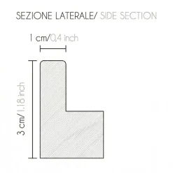 Quadri Moderni-Selezionato da Mazzolaluce Quadro verticale donna intensa 80x120 in resina decoro cornice oro