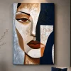 Quadri Moderni-Selezionato da Mazzolaluce Quadro verticale moderno fascino silenzioso 80x120 dipinto materico a rilievo