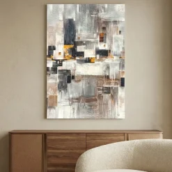 Quadri Moderni-Selezionato da Mazzolaluce Quadro 60x90 moderno verticale geometrie astratte decorato