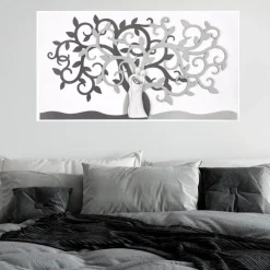 Capezzali-Bongelli Preziosi Quadro 110x60 sacra famiglia moderna grigio