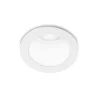 Faretti Da Incasso-Ideal Lux Quark faretto da incasso led a soffitto 8w 3000k 220v bianco rotondo