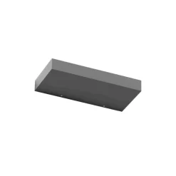 Applique Da Parete-Linea Light Regolo applique led 3000k antracite mono emissione