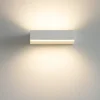 Applique Da Parete-Linea Light Regolo applique led 26w 3000k da parete bianca 23cm