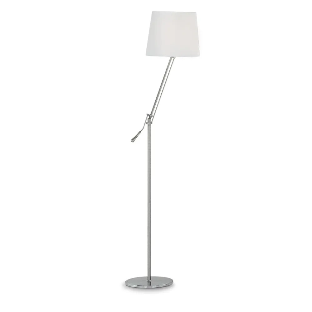 Lampade Da Terra-Ideal Lux Regol pt1 lampada da terra braccio orientabile